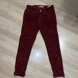 Levi’s corduroy rust pants